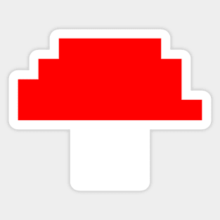 Tiny pixel mushroom Sticker